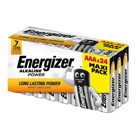 Energizer Alkaline Power Baterie - Mikrotužka AAA Family Pack 24 ks