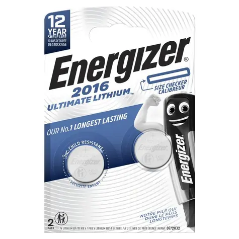 Energizer Ultimate Lithium - CR2016 2 ks