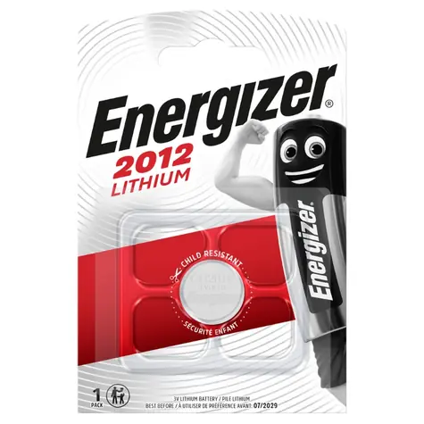 Energizer Lithiová knoflíková baterie - CR2012 