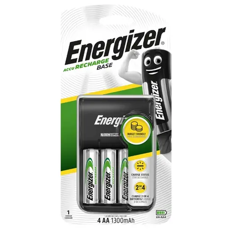 Energizer nabíječka - Base + 4xAA Universal 1300 mAh