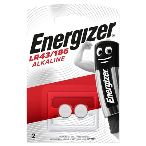 Energizer alkalická baterie - LR43 (186) 2 ks