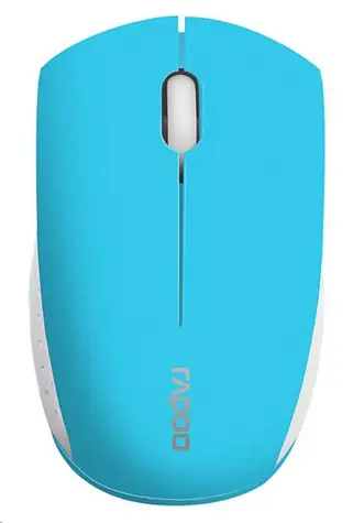 Rapoo 3360 modrá / bezdrátová optická myš / 1000 dpi