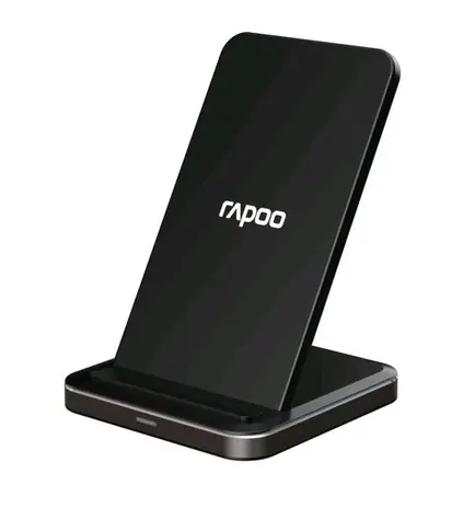 Rapoo XC220 bezdrátová nabíječka černá / QC 3.0 / Qi / 10W / doprodej