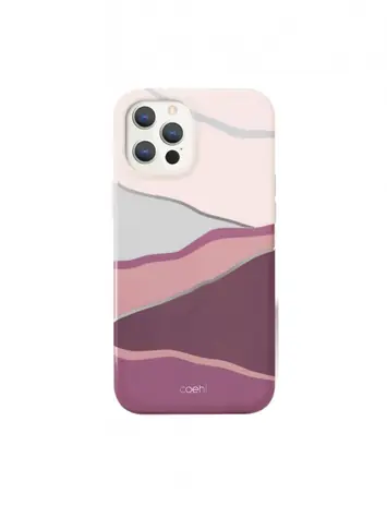 Uniq Coehl Ciel pouzdro pro Apple iPhone 12 Pro Max SUNSET PINK (růžová)
