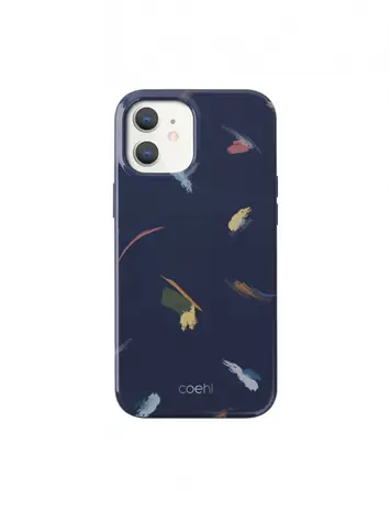 Uniq Coehl Reverie pouzdro pro Apple iPhone 12 mini PRUSSIAN BLUE (modrá)