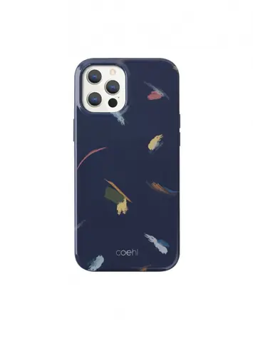 Uniq Coehl Reverie pouzdro pro Apple iPhone 12 Pro Max PRUSSIAN BLUE (modrá)