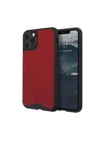 Uniq Hybrid Transforma pouzdro pro Apple iPhone 11 Pro Fury Racer (červená)