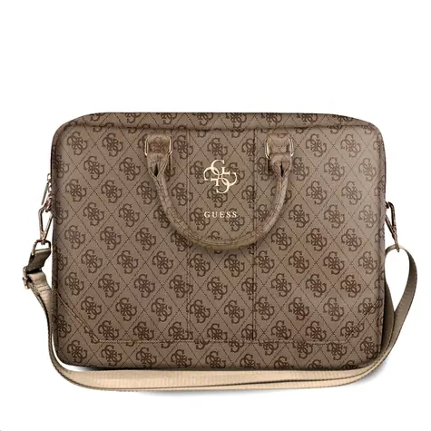 GUESS PU 4G Metal Logo Computer Bag 15-16