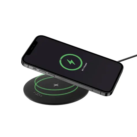 FIXED SlimPad Podložka pro rychlé bezdrátové nabíjení telefonu 15W černá