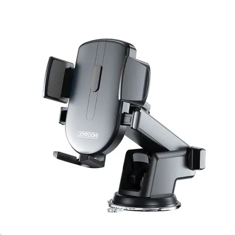 Joyroom JR-OK3 Držák telefonu do auta s teleskopickým ramenem černá / pro telefony se šířkou 60-87mm / přísavka