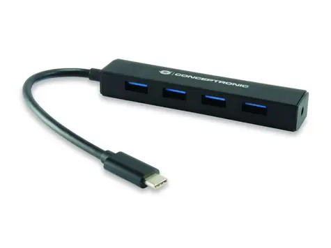 Conceptronic CTC4USB3 USB-C hub / 4x USB-A 3.0