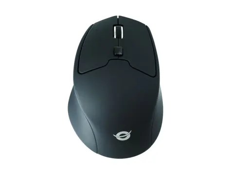 Conceptronic LORCAN02B černá / bezdrátová myš / Bluetooth 5.0 / 6 tlačítek / 1600 DPI