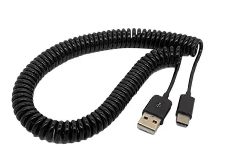 DATALOGIC kabel USB-C kroucený 2.4m