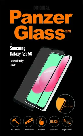 PanzerGlass Case Friendly Tvrzené sklo pro Samsung Galaxy A32 5G černá
