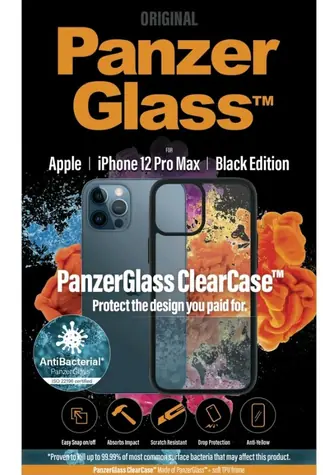 PanzerGlass ClearCase AB pro Apple iPhone 12 Pro Max černá