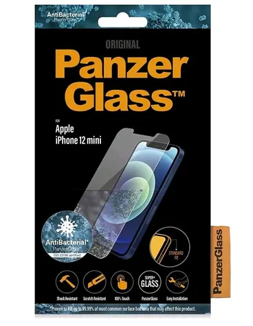PanzerGlass Tvrzené sklo Standard Fit AB pro Apple iPhone 12 Mini čirá