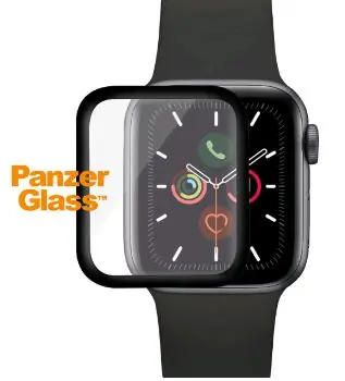 PanzerGlass Tvrzené sklo Curved Glass pro Apple Watch SE & 6 & 5 & 4 44 mm černá