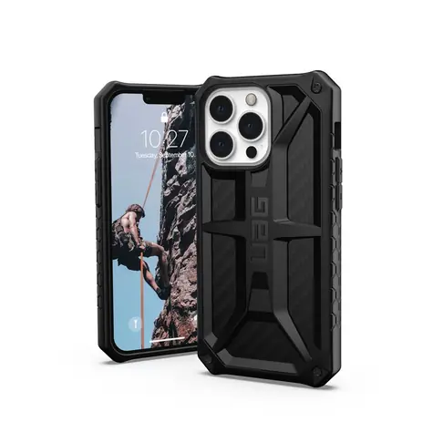 UAG Monarch ochranný kryt pro Apple iPhone 13 Pro černá (carbon)