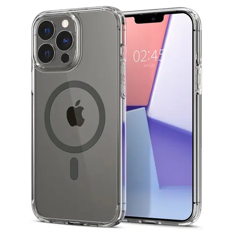 Spigen Ultra Hybrid Mag ochranný kryt pro Apple iPhone 13 Pro Max šedá