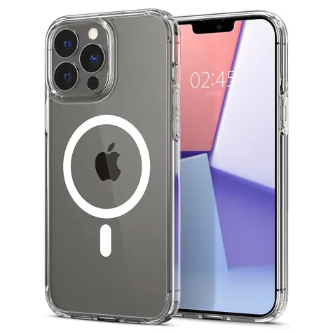 Spigen Ultra Hybrid Mag ochranný kryt pro Apple iPhone 13 Pro Max bílá