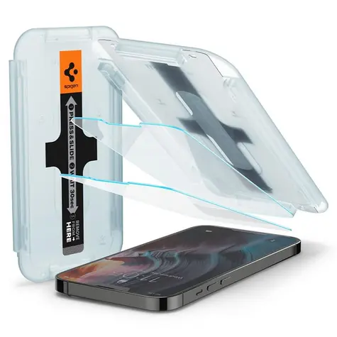Spigen tR EZ Fit Transparency Sensor Open 2 Pack ochranné sklo pro Apple iPhone 13 Pro Max