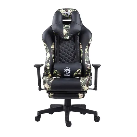 Marvo CH-134 černá / herní křeslo / 123-133cm / ergonomické / syntetická kůže