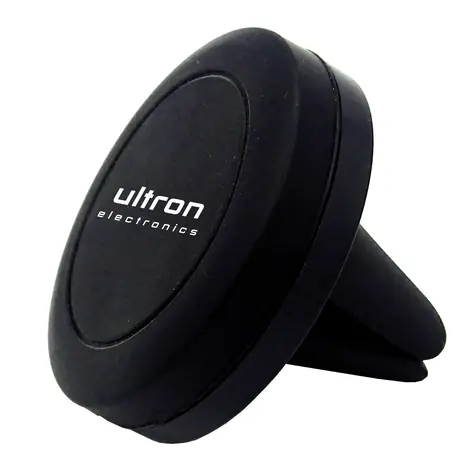 Ultron magnetic car černá / magnetický držák na ventilační mřížku pro telefony do 250 g