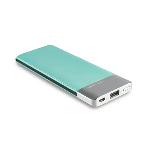 RealPower PB-5500 Fashion modrá / Powerbanka 5500 mAh / USB / 5V / 2A