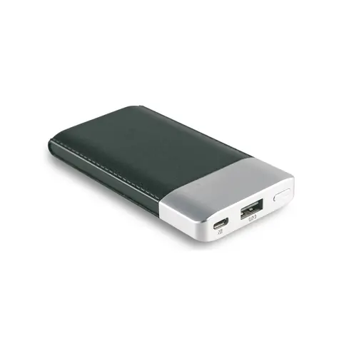 RealPower PB-4000 Fashion černá / Powerbanka 4000 mAh / USB / 5V / 2A