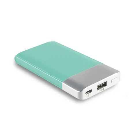 RealPower PB-4000 Fashion modrá / Powerbanka 4000 mAh / USB / 5V / 2A