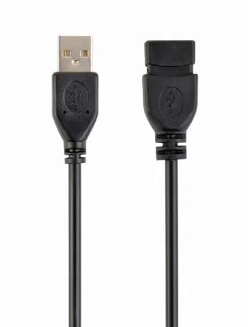 Gembird USB 2.0 A (M) - USB-A (F) kabel 0.15 m černá