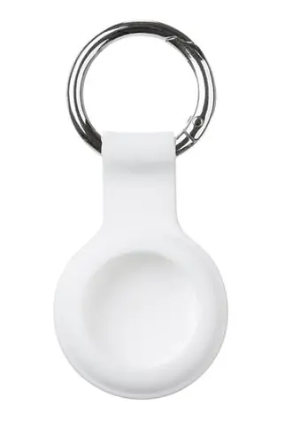 Tactical Airtag Beam Silicone pouzdro pro Apple Airtag bílá