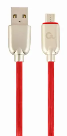 Gembird CC-USB2R-AMMBM-2M Micro USB kabel 2 m černá / USB-A (M) - Micro USB (M)
