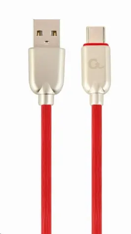 Gembird CC-USB2R-AMCM-2M-R USB-C kabel 2 m červená / USB 2.0 A (M) - USB-C (M)
