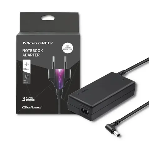 Qoltec 50090 Adaptér pro notebooky Toshiba 90W / 4.74A / 19V / 5.5x2.5