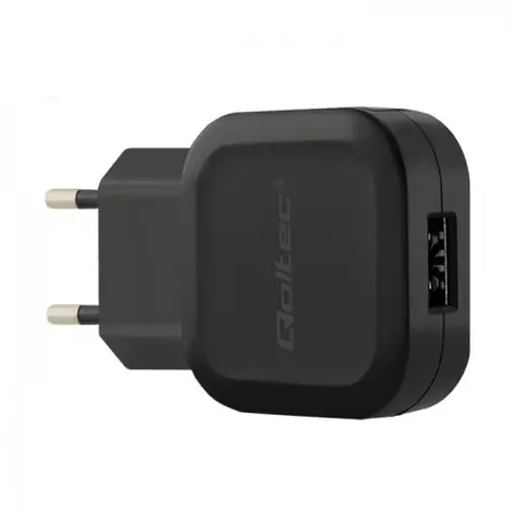 Qoltec 50180 AC adapter 12W | 5V | 2.4A | USB