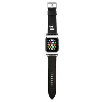 Karl Lagerfeld Karl Head PU Řemínek pro Apple Watch 42 & 44mm černá