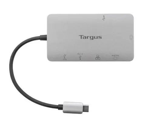 Targus USB-C DP Alt Mode Single Video 4K - Univerzální dokovací stanice / USB-C / HDMI / VGA / 100W PD / podpora 4K