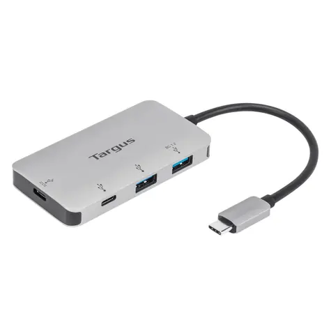 Targus ACH228EU Rozbočovač / 2 x USB 3.2 Gen 1 + 1 x USB-C 3.2 Gen 1 + 1 x USB-C 3.2 Gen 1 (napájení)