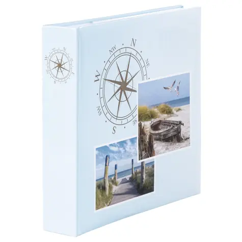 Hama COMPASS 10x15 cm / album memo / 200 fotografií / popisové štítky