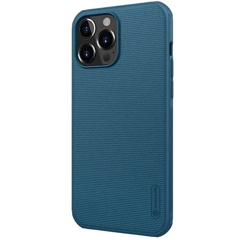 Nillkin Super Frosted PRO Magnetic Zadní Kryt pro Apple iPhone 13 Pro modrá