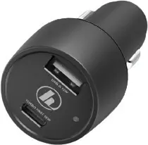 Hama rychlá USB nabíječka do vozidla / USB-C + USB-A / QC 3.0 / PD / 30 W