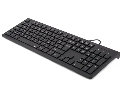 Hama KC-200 Basic klávesnice černá / drátová / USB / 1.5 m / CZ & SK