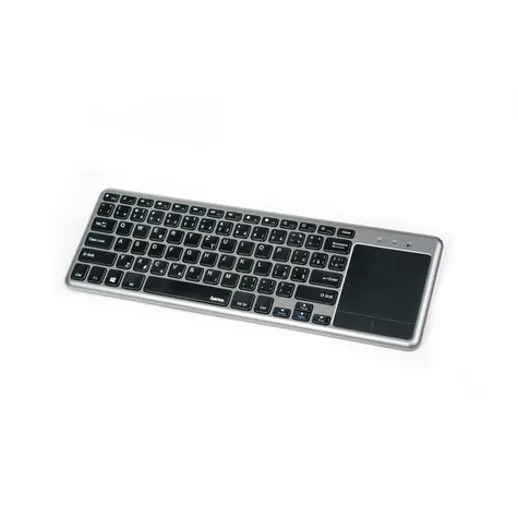 Hama KW-600T antracitová-černá / bezdrátová klávesnice s touchpadem / pro Smart TV / CZ&SK layout 
