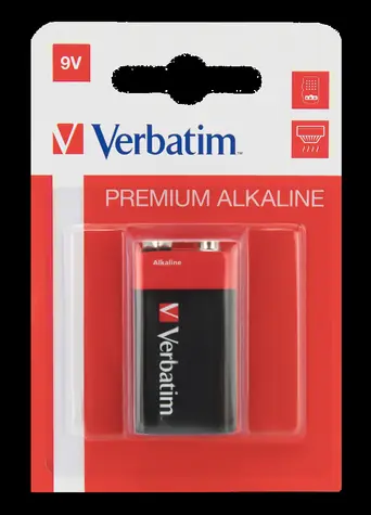 Verbatim Alkalické baterie 9V (6LR61) 1ks
