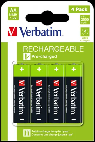 Verbatim Nabíjecí baterie AA Premium 2600 mAh 4ks