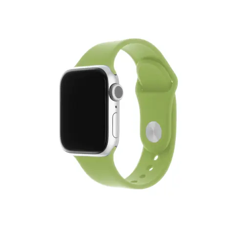 FIXED Silicone Strap Set silikonových řemínků pro Apple Watch 42 & 44 & 45 mm mentolová