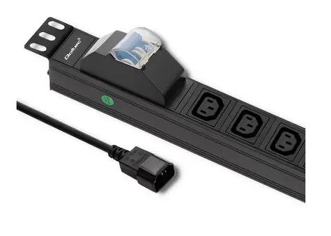 Qoltec napájecí panel pro RACK 19