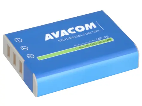 AVACOM Náhradní baterie Fujifilm NP-95 / Li-Ion / 3.7V / 1800mAh / 6.7Wh