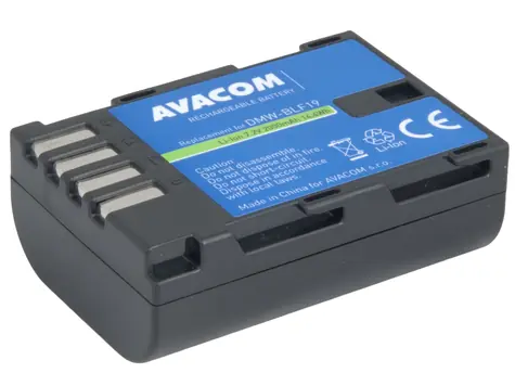 AVACOM Náhradní baterie Panasonic DMW-BLF19 (2000mAh) / Li-Ion / 7.2V / 2000mAh / 14.4Wh